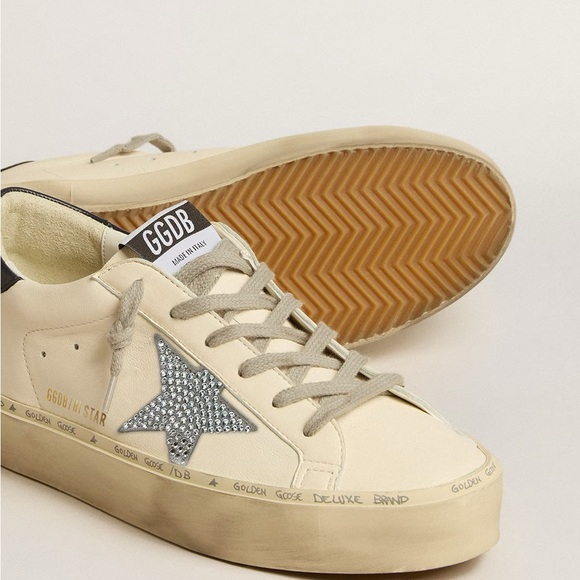 Golden Goose Hi Star Navy Swarovski Crystal Star - Picture 2 of 6